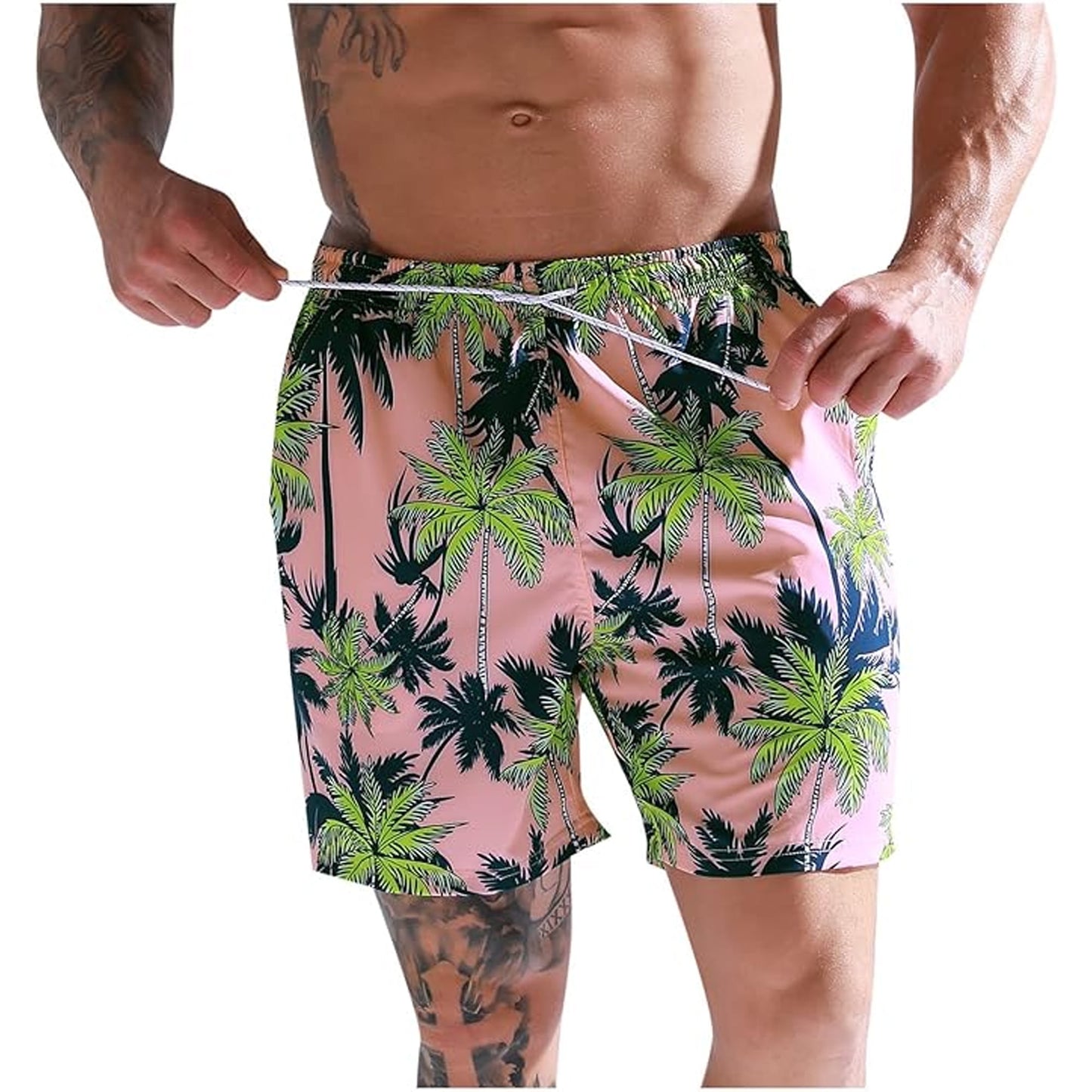 Men's Swim Trunks Quick Dry Bathing Suit Swimming Board Shorts Beach Swimwear