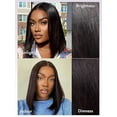 JUNGLE WAVE Lace Front Bob Wigs Human Hair 13x4 HD Lace Glueless Short Straight Human Hair Frontal Bob Wigs for Women Pre Plucked with Baby Hair Side Part 180% Density 12 inch