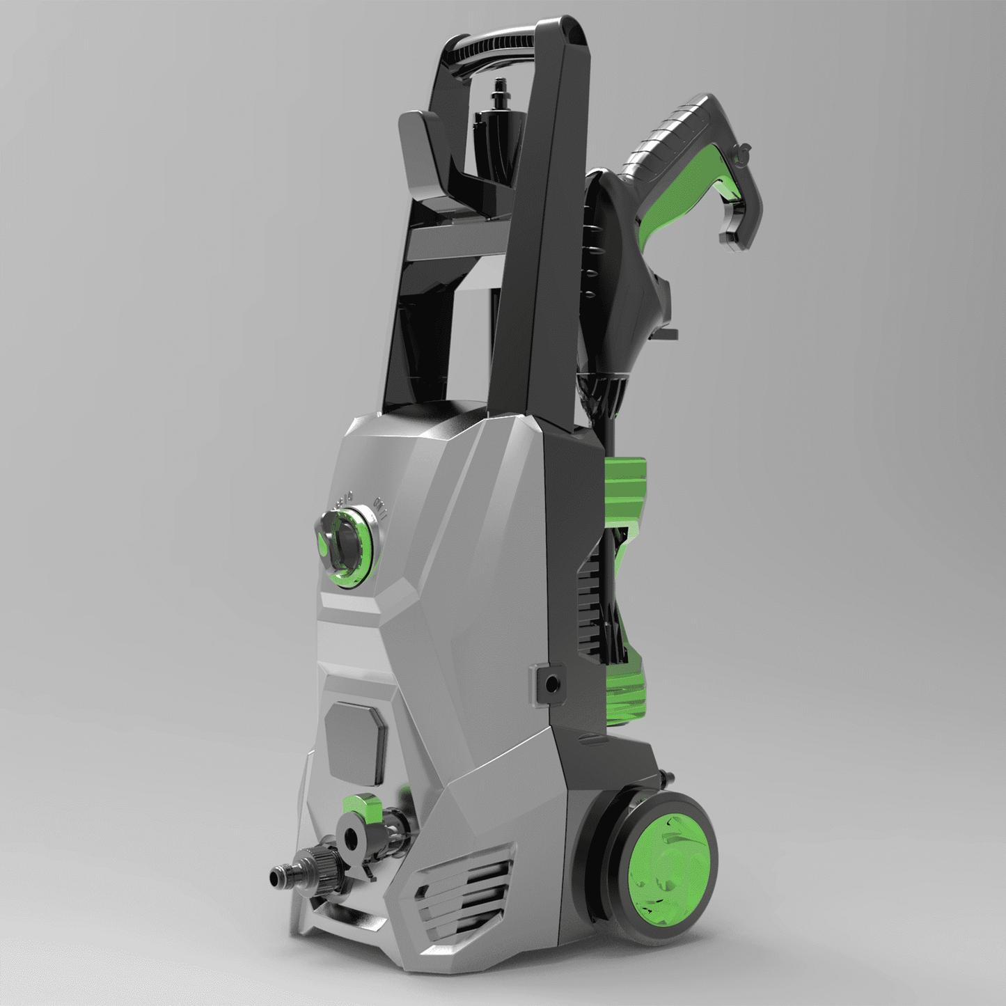 4200 PSI Electric Pressure Washer Max 2.6 GPM Power Washer with Adjustable Nozzle 0-120°,Foam Cannon 35FT Power Cord 20FT Hose for Car Garden Yard Hom