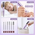 Cordless Electric Nail Drill, Portable Electric File Nail Drill Kit with Drill Bits Set and Rechargeable for Acrylic Nail Drill Manicure Pedicure Polishing