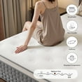 GREOO Queen Size Mattress in a Box 12" Hybrid Cooling Gel Memory Foam with Individually Pocket Coils Firm Pressure Relief CertiPUR-US