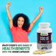 NATUVITZ – CoQ10 Heart Health Dietary Supplement - Gluten Free and All Natural 200mg Veggie Capsules, 120 Count