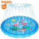 Intera Splash Pad for Kids - Upgraded 68" Children's Sprinkler Play Mat Summer Outdoor Water Pool Toys Wading Pool for Toddlers Baby, Outside Water Play Mat for 3-12 Years Old Children Boys Girls