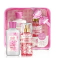 BBlove Bath and Body Care Set,Japanese Cherry Blossom Scents,Bath&Body 2 Set,with Body Lotion,Mist