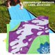 Lawn Water Slide with Crash Pad - 190" X 28" Giant Blow Up Single Slides for Kids,Adults,3-In-1 Design Outdoor Toys As Water Slide,Slide,Sprinkler for Grass,Backyard,Summer Pool
