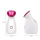 Facial Steamer, Nano Ionic Hot Mist Moisturizing Cleansing Pores Facial Humidifier Hydration System&nbsp;Unisex