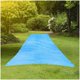 Terra 8 Feet Wide & 30 Feet Long super fun Slip Lawn Water Slide XXL, for teens and grownups, Powder Blu with steady Hold Stakes