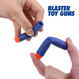 Lilac 2 Pack Colorful Blaster Toy Guns With 60 Soft Foam Suction Dart 40’ Short Range Bullet For 6+ Old Boys & Girls Play