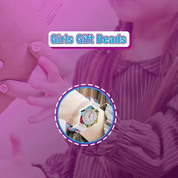 Friendship Bracelet Making Kit for Girls - DIY Arts and Crafts Toys for 6 7 8 9 10 11 12 Years Old, Cool Bracelet String Making Kits for Travel
