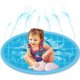Splash Pad 68'' Shark Sprinkler Play Mat Perfect Inflatable Water Park Pool Toys Backyard Outdoor Summer Fun for Kids Children Boys Girls