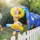 Intera Water Sprinkler for Kids, 6 Feet Giant Elephant Inflatable Sprinkler, Summer Toys Swimming Party Pool Play Sprayer for Toddler Boys Girls Outdoor Yard Lawn Beach-Blue