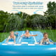 Lavinya Slip and Slide Backyard Toy - Water Slide Slip And Slide for Adults & Kids 20ft Extra Long with Sprinkler 3 Bodyboards Backyard Games For Children