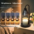 BUGHUT Candle Warmer Lamp Dimmable, Birthday Gifts for Women Mom, House Warming Gifts New Home Decor, Wax Warmer Lamp for Jar Candles with 2 Bulbs