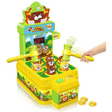 Abigail Funny Gift Whac-A-Mole Game, Mini Electronic Arcade Game with 2 Hammers, Pounding Toys Toddler Toys for 3 4 5 6 7 8 Years