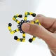 Nikias Transformable Fingertip Spinner Gyro (Multi-Choose), Sensory Fidget Toys Finger Spinner, Stress Relief Toy for Kids Adults (3Pack)