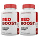 Red Boost, Red Boost Blood Flow Support Pills for Men, For Healthy Blood Circulation and Healthy Glucose Maximum Strength (2 Bottles)