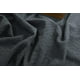 BELIZZI HOME 100% Cotton Bed Blanket, Breathable Thermal Blanket Twin Size, Soft Chevron 60 inch x90 , Perfect for Layering Any All Season, Charcoal Grey