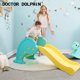 Intera Toddler Slides, Indoor Slide for Toddlers Age 1-3, Baby Slides with Cute Dolphin, Kids Slide Toys