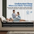 Kizreo Queen Size Mattress in a Box, Euro Top 12 inch Hybrid, with Cool Gel Memory Foam, Individual Pocket Coil, Silent Sleep, Pressure Relief, Medium