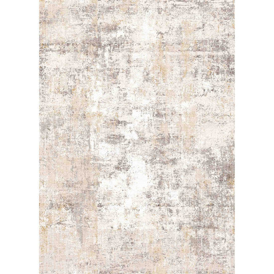 WIPONKEN 8x10 Area Rug for Living Room and Bedroom, Washable Modern Abstract Low-Pile Mat with Non-Slip Backing