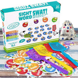 Junipel Hours of Fun Time Learning with Sight Words Swat Game Set for Kids