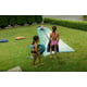 Lavinya Cool 1ft XL Slip and Slide - Heavy Duty Inflatable Slide with Central Sprinkler and XL Crash Pad