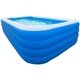 10ft Inflatable Swimming Pool, Family Full-Sized 120" X 72" X 28" Inflatable Lounge Pool Kiddie Pool for Kiddie, Kids, Adults, Outdoor, Garden, Backyard, Summer Water Party