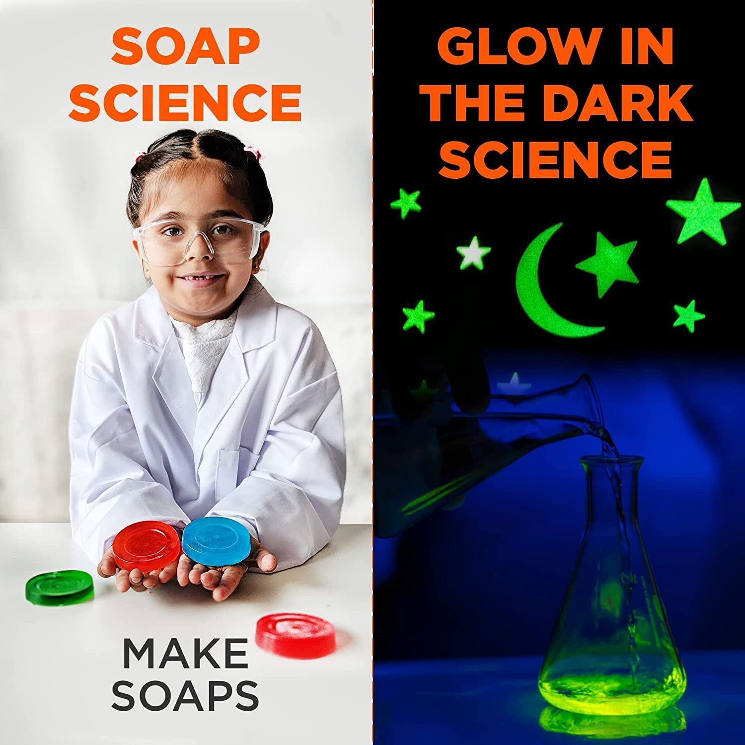 Terra Science Experiment Kit For Kids Aged 6-8-12-14 |Gift for 6-7 Year Old Boys & Girls| Chemistry Kit Set For 6-14 Year Olds