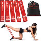 ASU Trainer Resistance Bands Loop Exercise Bands Stretch Bands for Exercise Set of 5