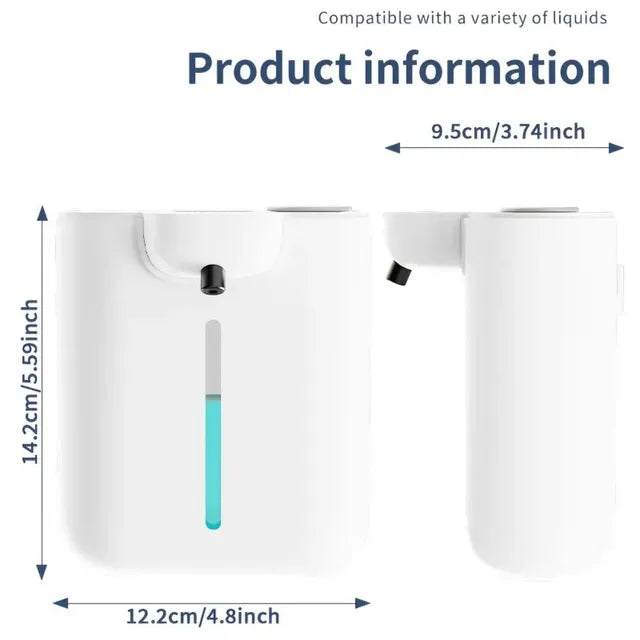 Automatic Smart Sense Soap Dispenser IPX5 Waterproof Rechargeable Hand Dish Washing Machine