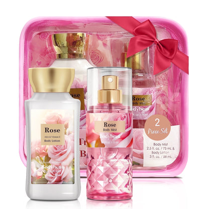 Bodybeau Bath Set 2PCS Rose Mist and Lotion