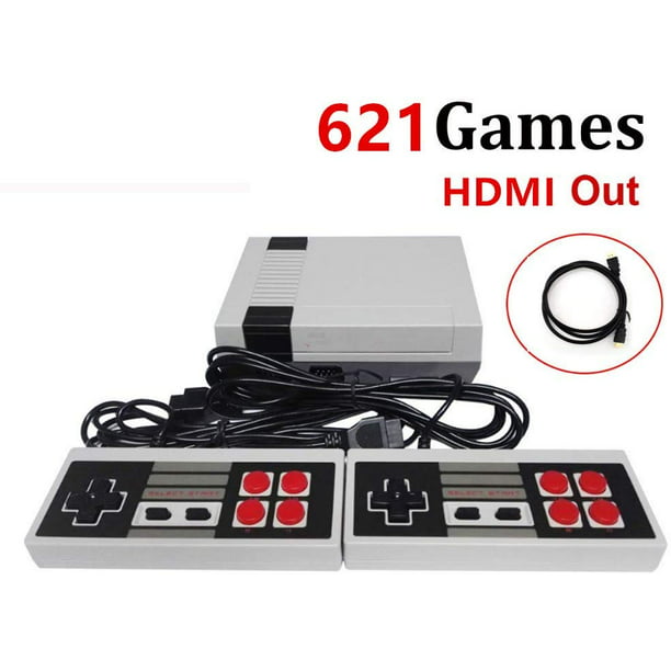 Built-in with 621 Classic Retro Games Dual Players Mode Console PAL NTSL Support TV Output Bring Back Childhood Memory