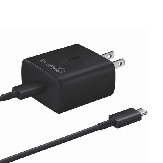 45W USB-C Super Fast Wall Charger with 5A Cable — for Samsung Galaxy S23, S22 Ultra, Tab & More