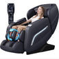 Full Body Zero Gravity Massage Chair with Yoga Stretching, Voice Control, SL Track, Foot Rollers, Airbags, Heating, and Bluetooth - Black