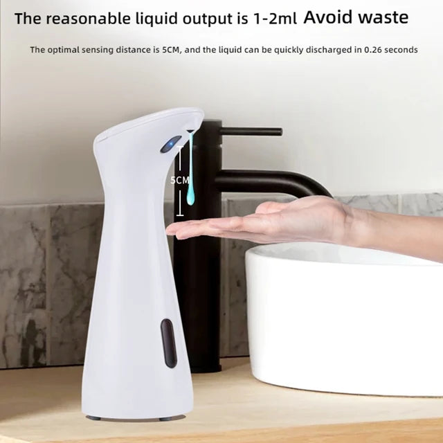 Fully Automatic Sensor Soap Dispenser 200ML Touchless Hand Soap Pump