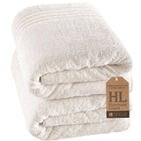 Hawmam Linen Jumbo Large Bath Sheets Towels 2-Pack 35 x 70 Inches Soft and Absorbent, Premium Quality 100% Cotton Towels