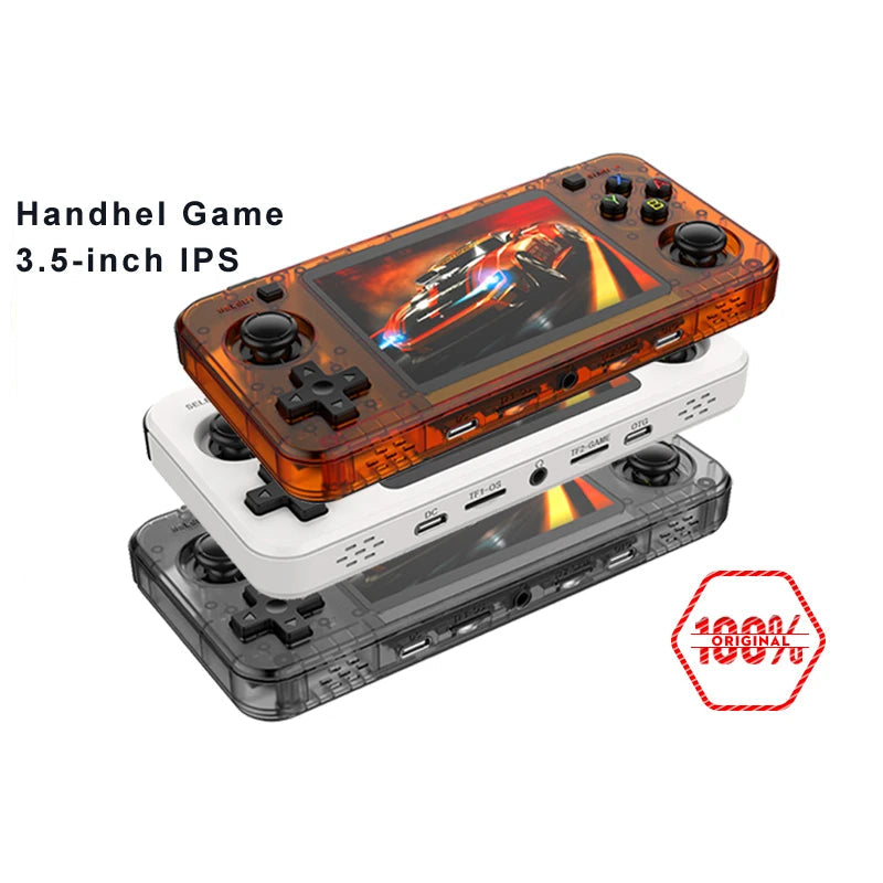 Retro Handheld Console Open-Source Linux System Classic Game Consoles 3.5 inch IPS Screen Portable Video Player