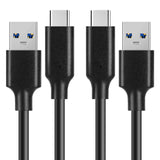 [Latest Edition] UrbanX (2-Pack) USB C Android Auto Cable for Oppo Find X3 , 3.3FT, 10Gbps, USB C 3.1 Gen 2 USB-A, 3A Type C Charger Fast Charging Sync Data Transfer Cord