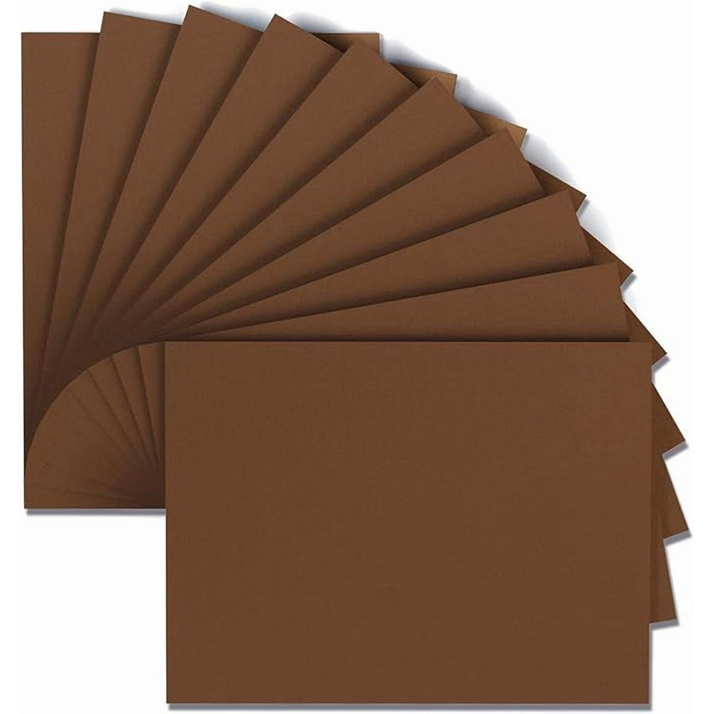 10 PC Brown Eva Foam Sheets Crafts 9x12 Inch 2mm Halloween Craft Foam Paper for Party Preschoolers Classroom Decor Scrapbooking DIY Cosplay(10 Sheets)