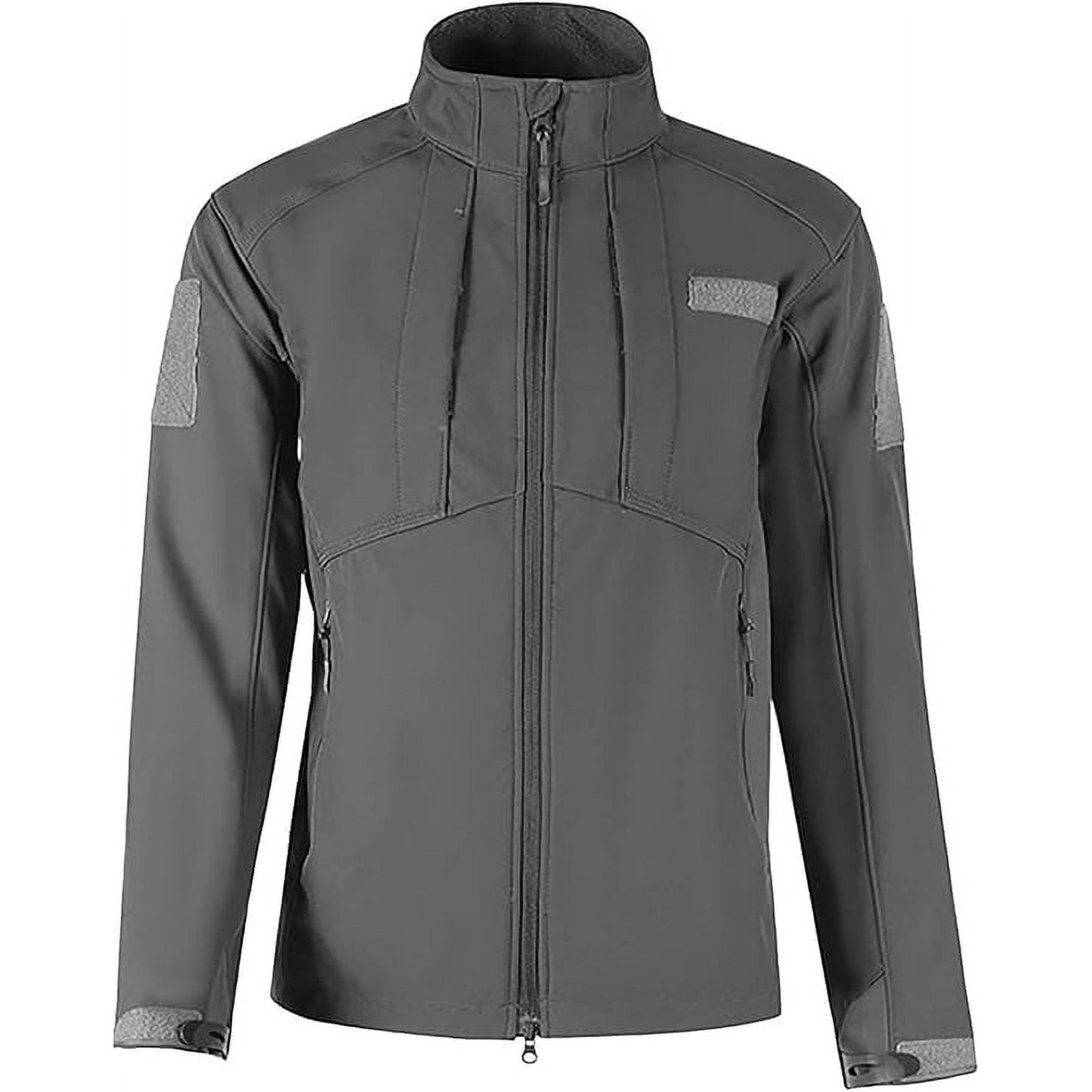 Puztloy Men's Jackets Ski Fleece Waterproof Windbreaker Work Lightweight Hiking Hunting Jacket Outdoor with Pockets Coat(Available in Plus Size)