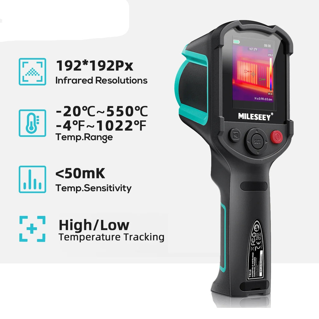 Portable Infrared Thermal Imager Camera for Leak Detection & Electronics Repair | High-Precision Thermal Imaging Device