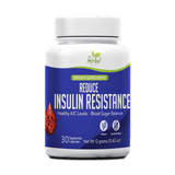 Reduce Insulin Resistance - Healthy A1C Levels - Lowers A1C Naturally - 100% Herbal and Natural