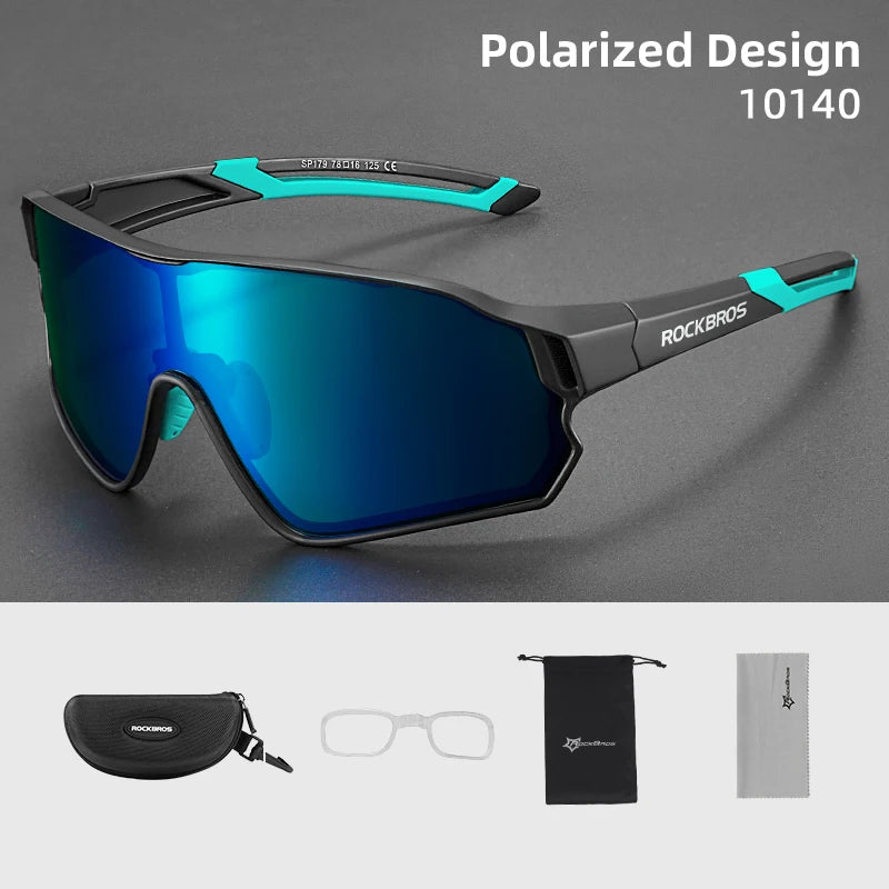 Polarized Sport Sunglasses UV400 – Lightweight Cycling, Running & Outdoor Protection Glasses