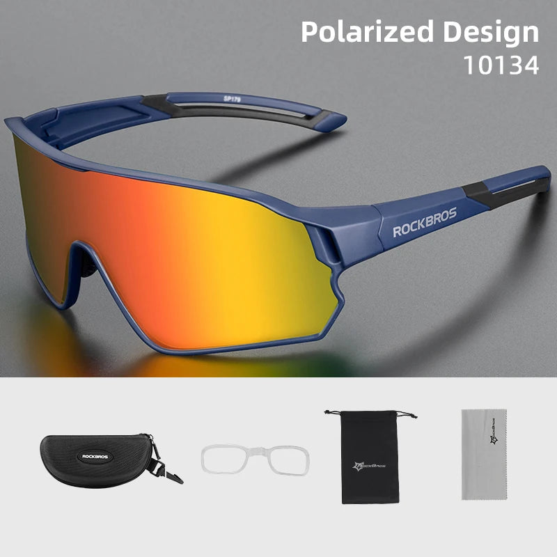 Polarized Sport Sunglasses UV400 – Lightweight Cycling, Running & Outdoor Protection Glasses