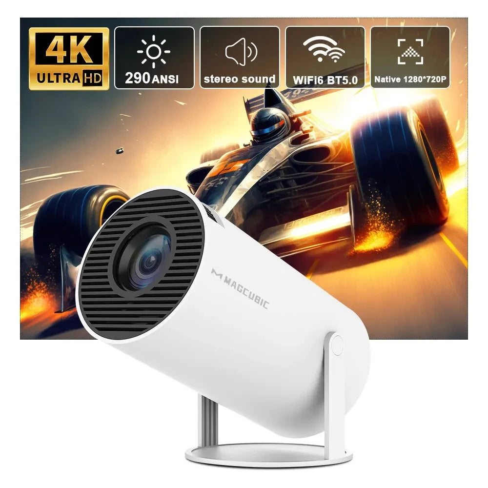Magcubic Projector Pro 4K Android 11 Dual Wifi6 290ANSI Allwinner Home Cinema Outdoor Projetor