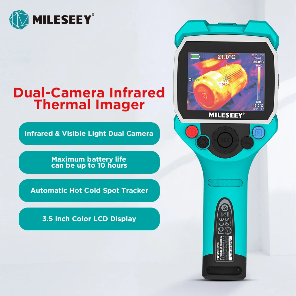 Portable Infrared Thermal Imager Camera for Leak Detection & Electronics Repair | High-Precision Thermal Imaging Device