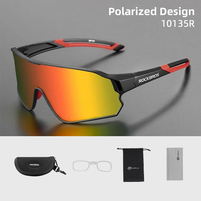 Polarized Sport Sunglasses UV400 – Lightweight Cycling, Running & Outdoor Protection Glasses