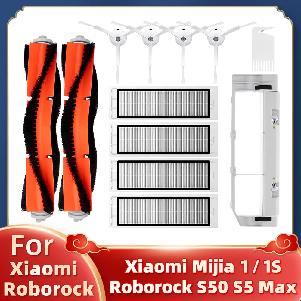 For Xiaomi Mi Robot Vacuum Cleaner Main Side Brush Filter