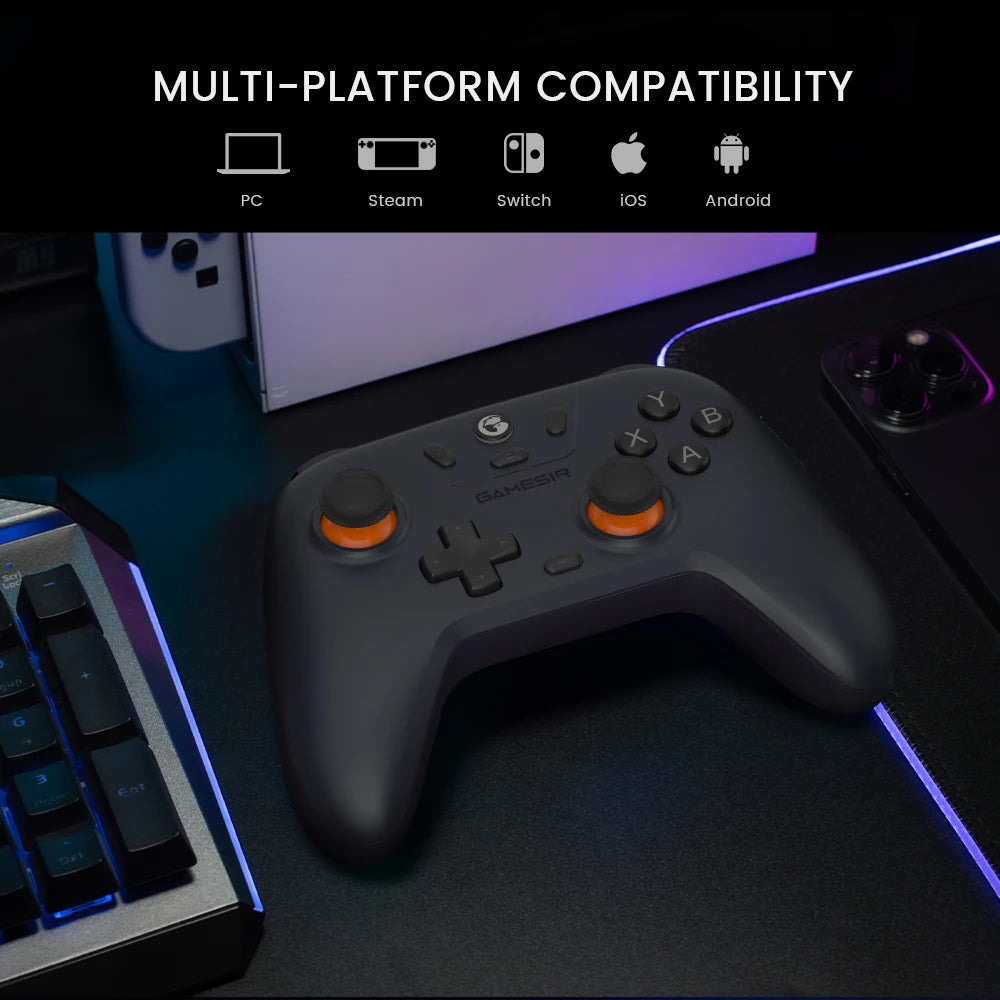 Nova Lite Wireless Switch Controller Bluetooth Gamepad with Hall Effect for Nintendo Switch iPhone Android Phone PC