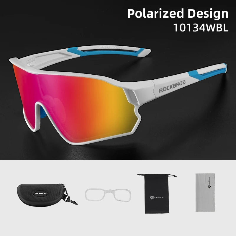 Polarized Sport Sunglasses UV400 – Lightweight Cycling, Running & Outdoor Protection Glasses